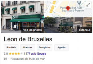 Avis Leon de Bruxelles